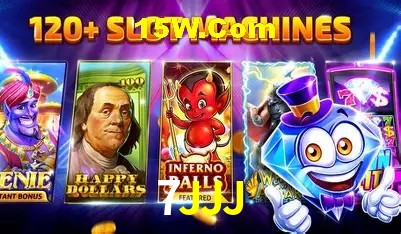 Tela de boas-vindas e lobby de jogos do aplicativo 7JJJ
